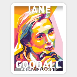 Jane Goodall Sticker